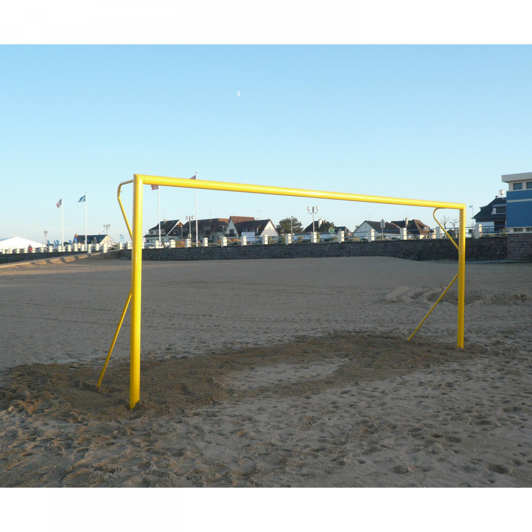 Ett par beach soccer-mål för tävlingsbruk Sporti France