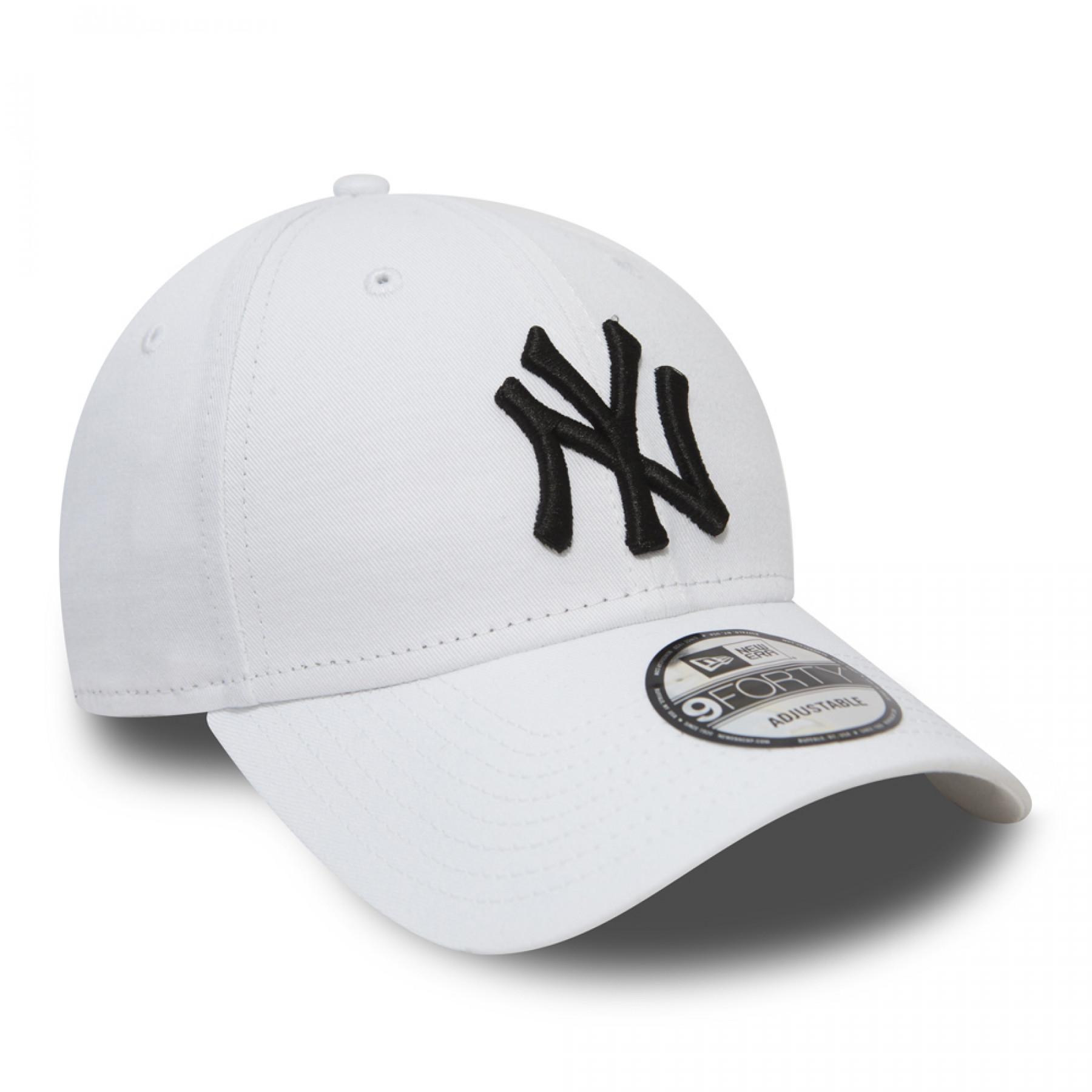 Kapsyl New Era essential 9forty et blanc New York Yankees