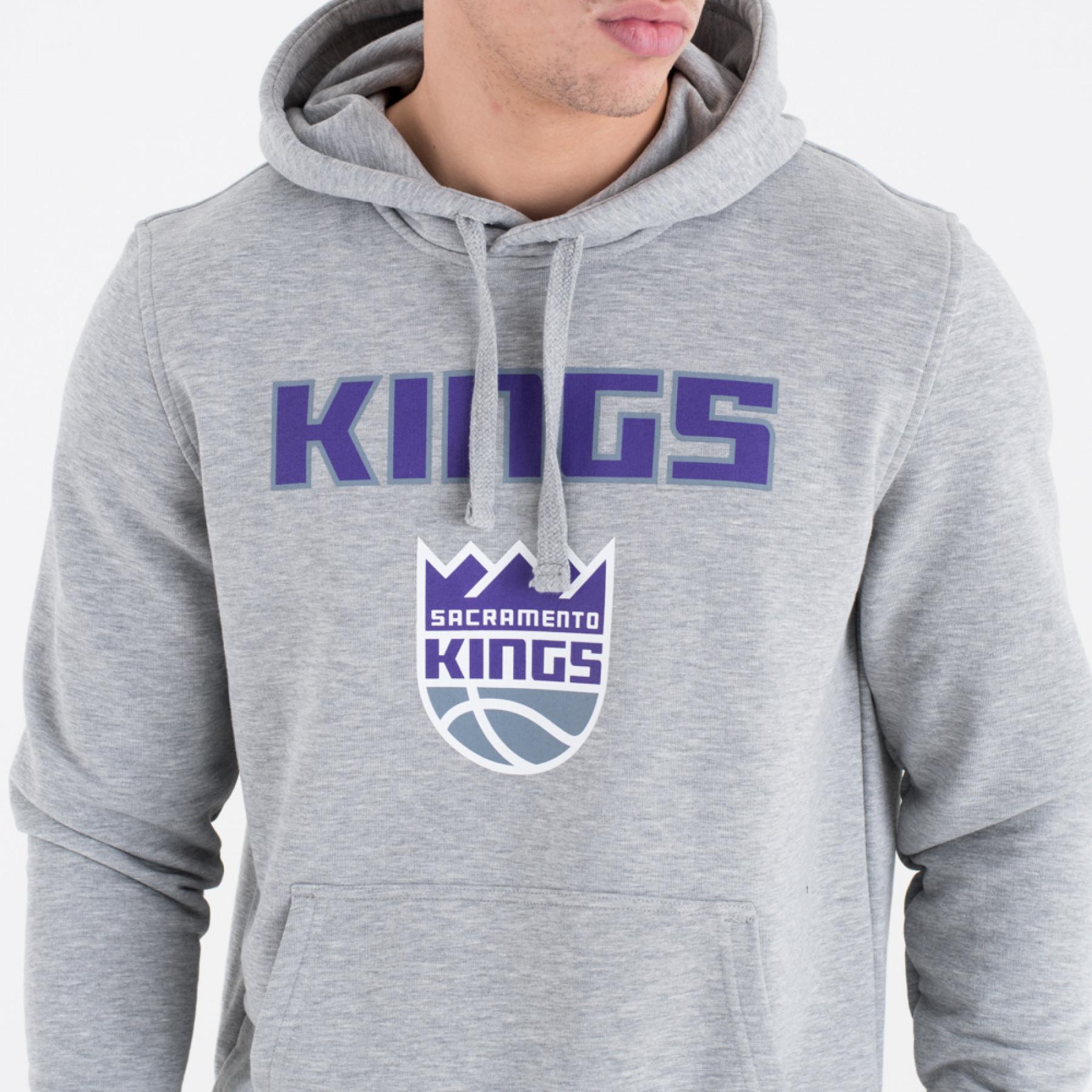 Huvtröjor New Era avec logo de l’équipe Sacramento Kings