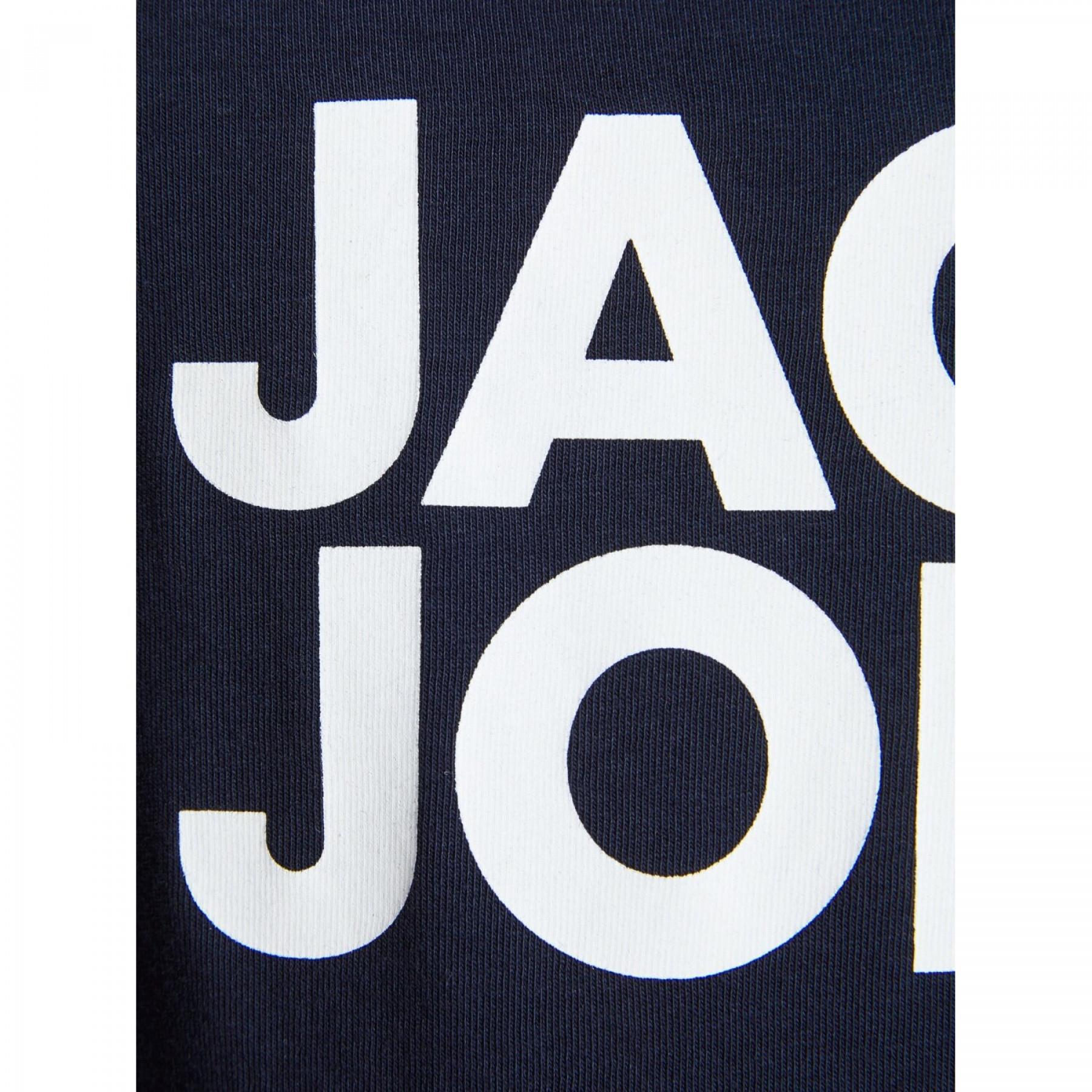 T-shirt med rund halsringning för barn Jack & Jones ecorp logo
