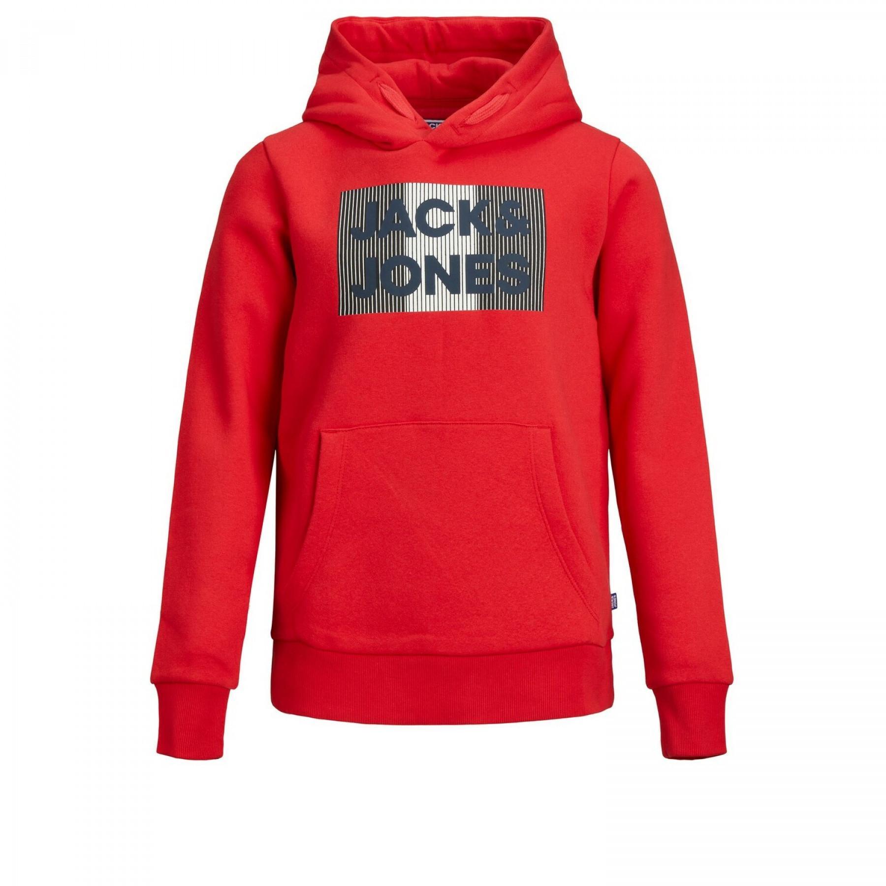 Sweatshirt med huva för barn Jack & Jones Corp Logo