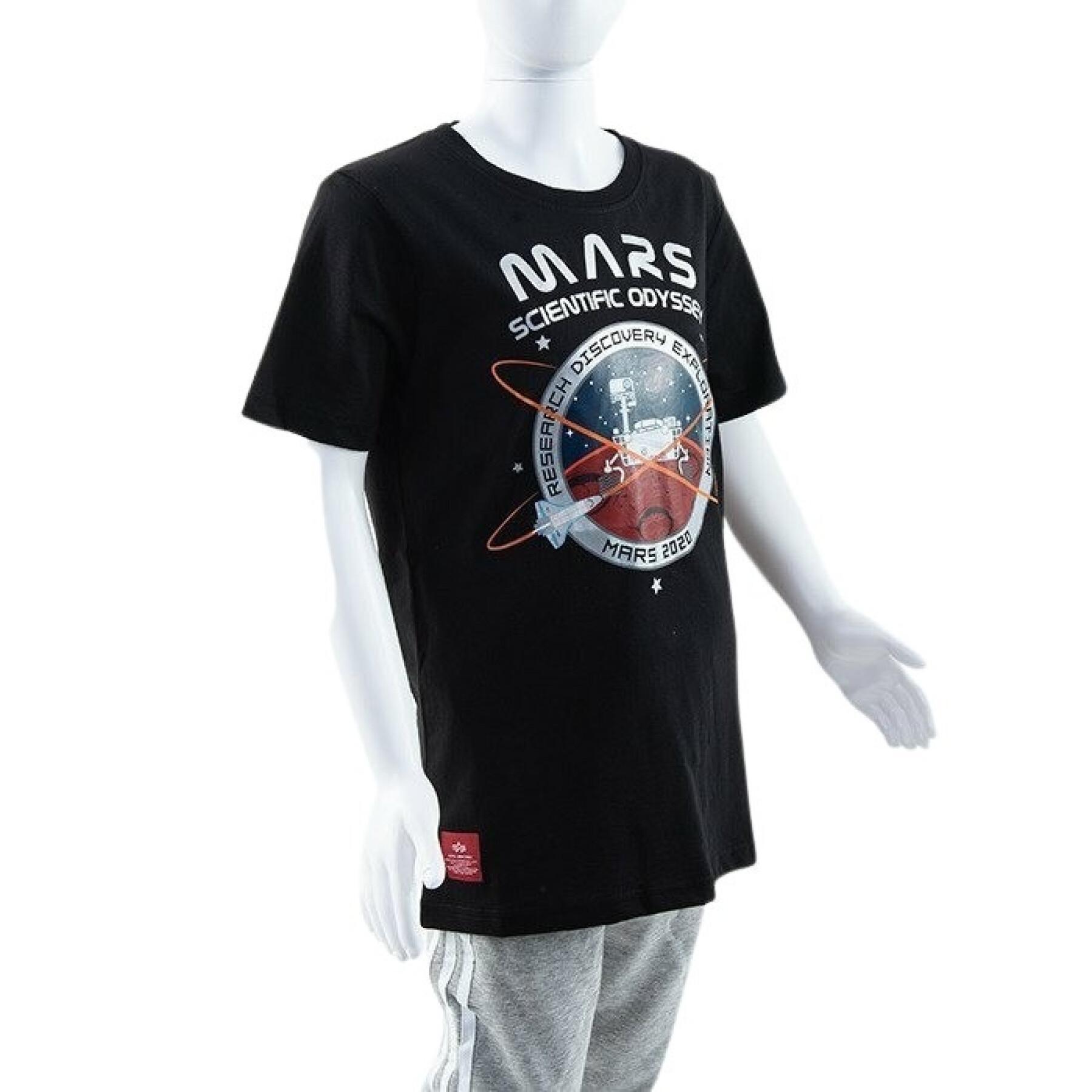 T-shirt för barn Alpha Industries Missiono Mars