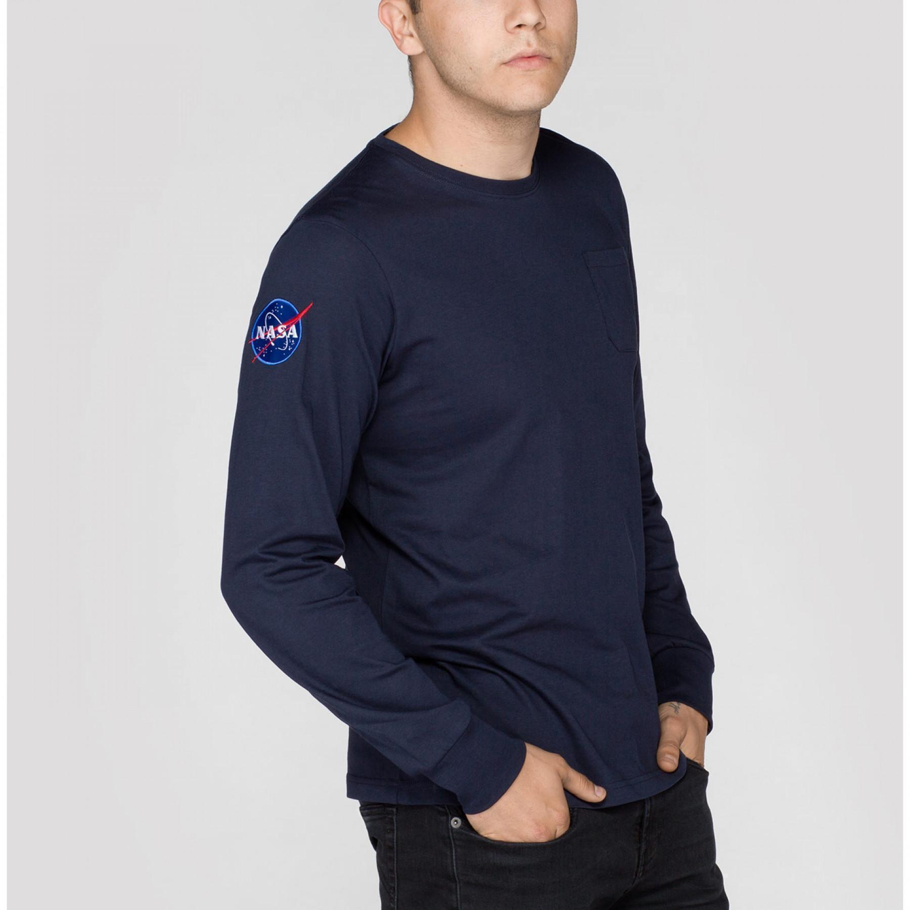 Långärmad T-shirt Alpha Industries NASA