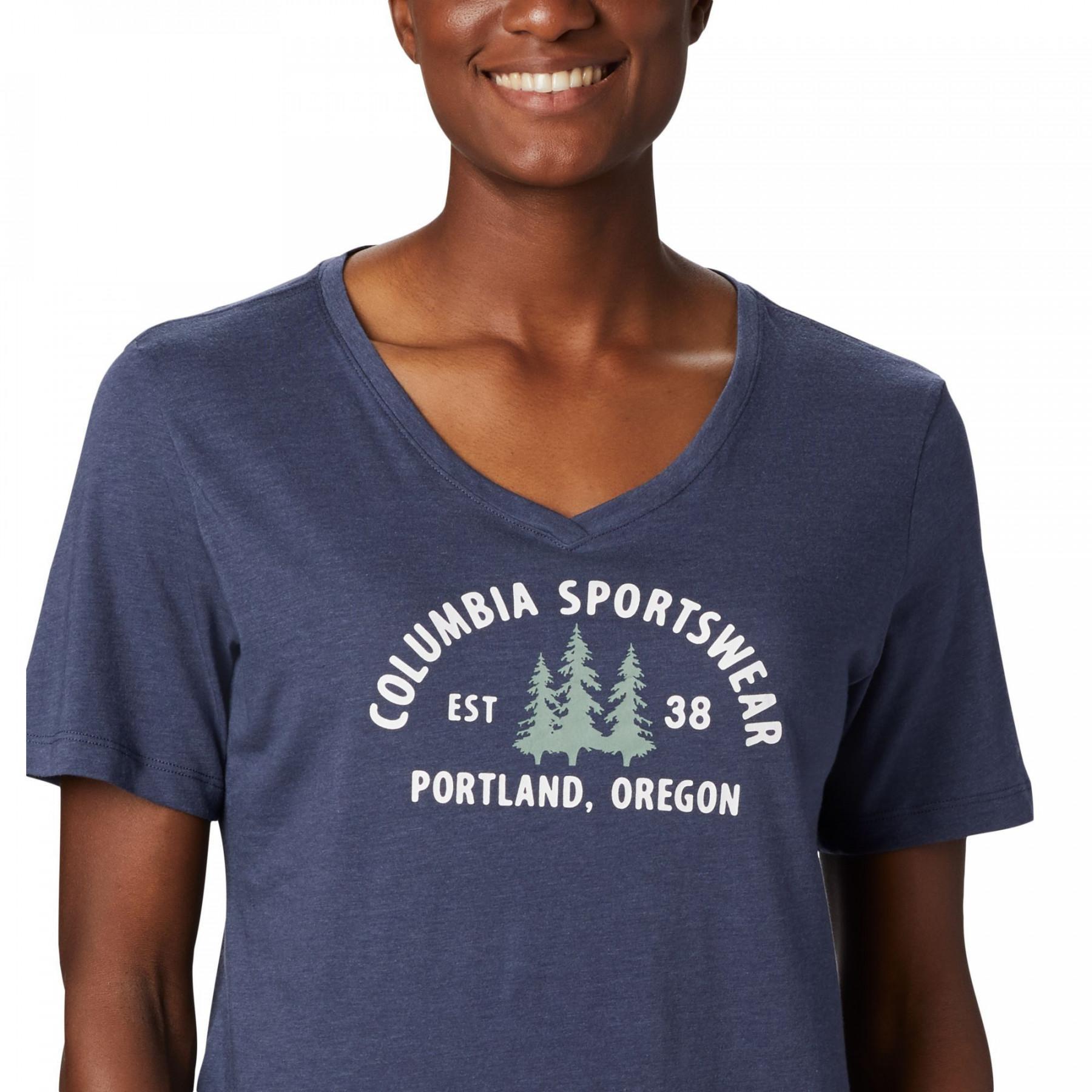 T-shirt för kvinnor Columbia Mount Rose