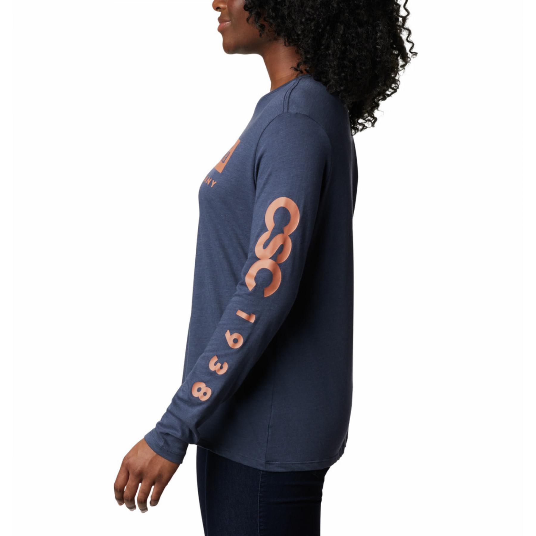 Långärmad T-shirt för kvinnor Columbia Autumn Trek