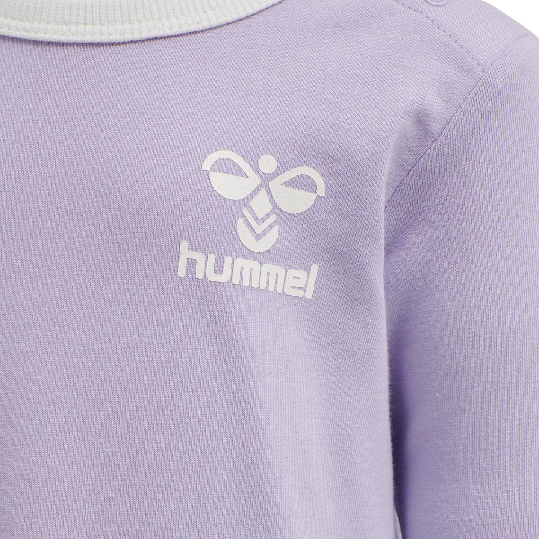 Långärmad T-shirt för baby Hummel hmlmaui