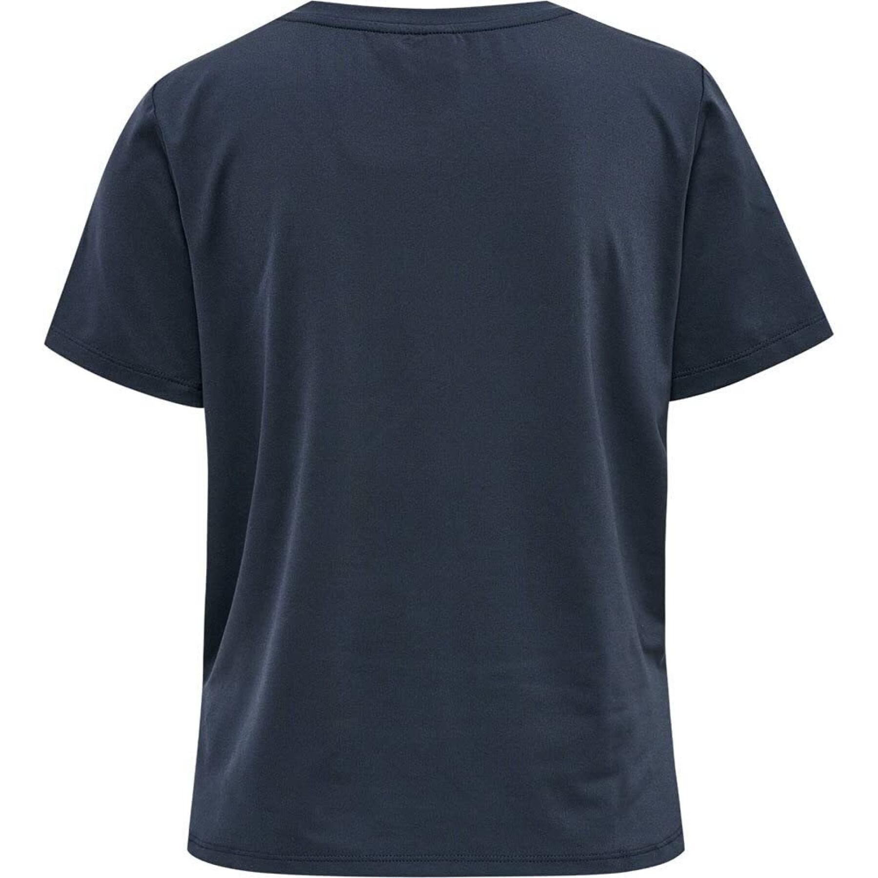 T-shirt för kvinnor Hummel hmlsofia loose short
