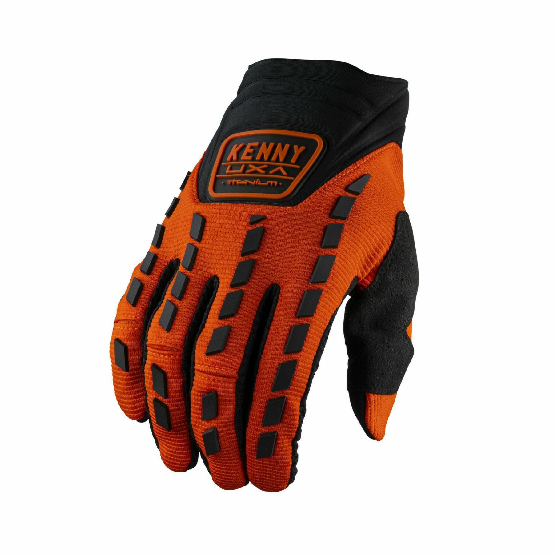 Motocross-handskar Kenny titanium