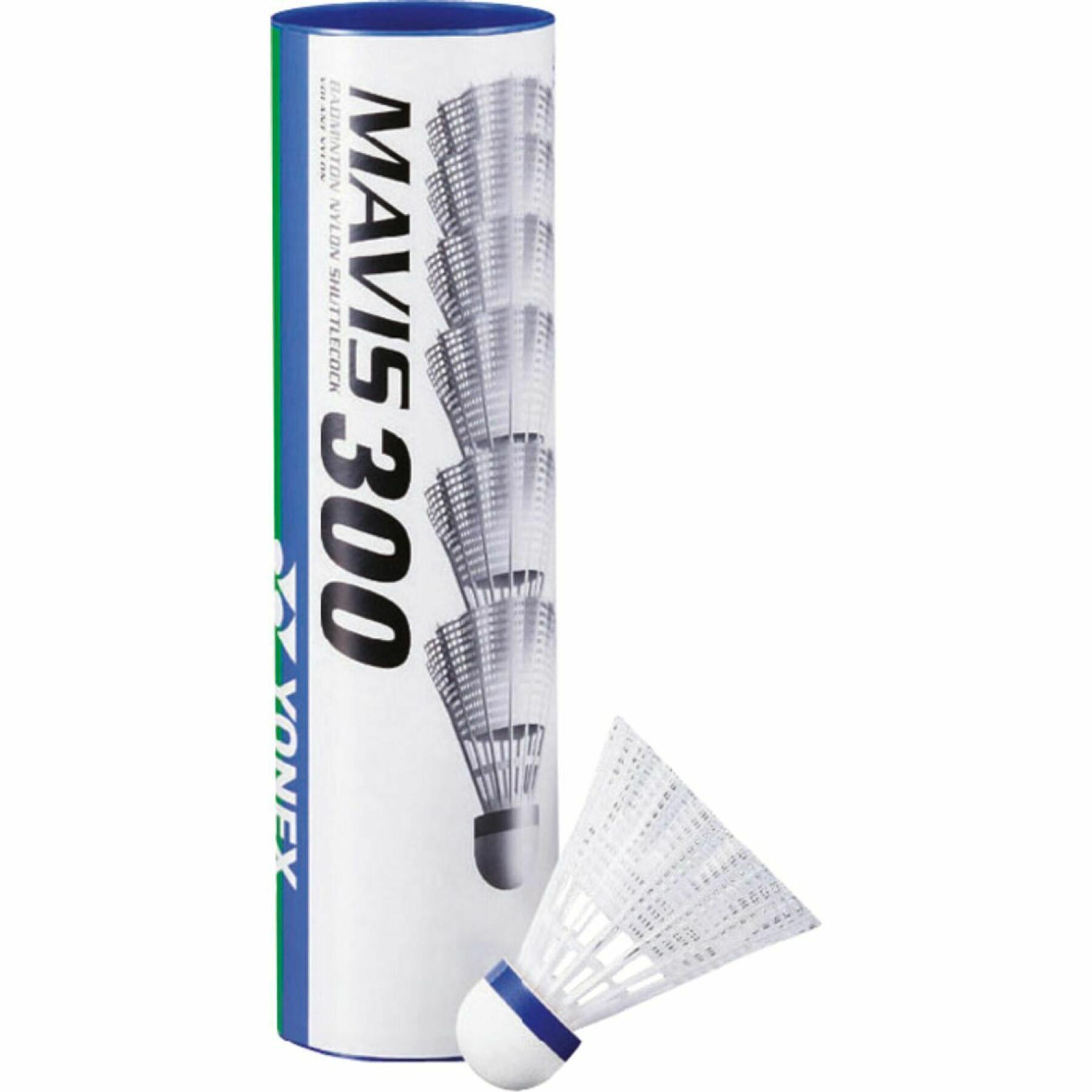 Rattar Yonex mavis 300 plastique (tube de 6)