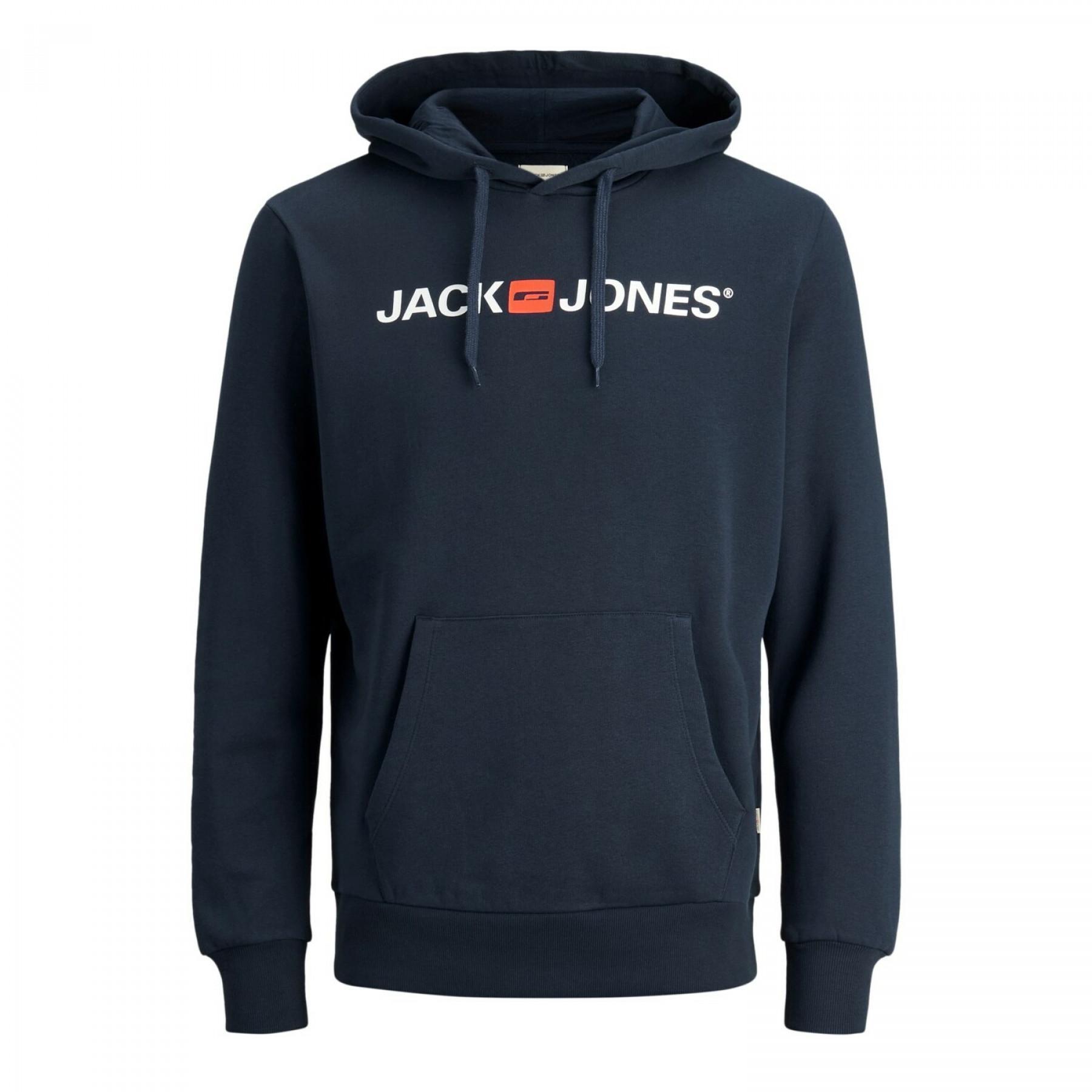 Sweatshirt med huva Jack & Jones Corp old logo