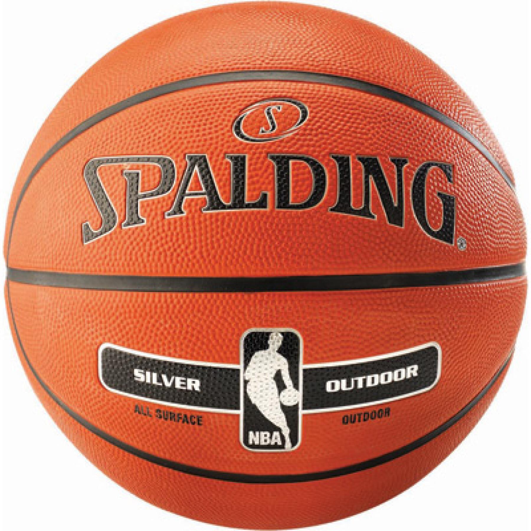 Basketboll Spalding Nba Silver outdoor
