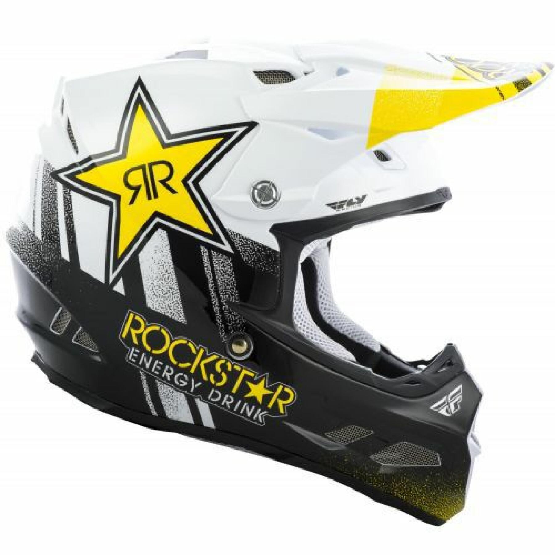 Motocrosshjälm Fly Racing F2 Rockstar 2020