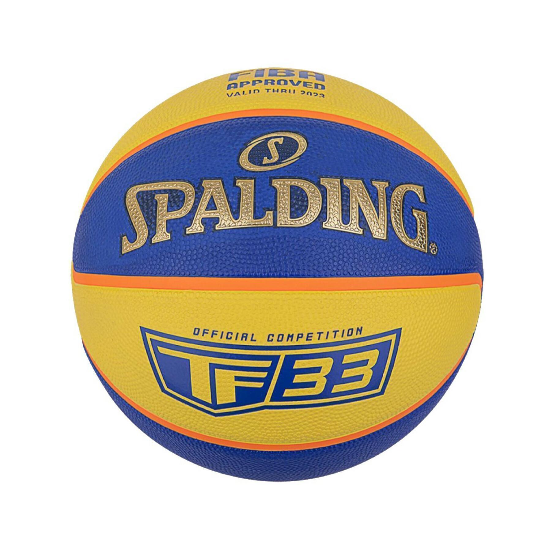 Ballong Spalding TF-33 Gold Rubber