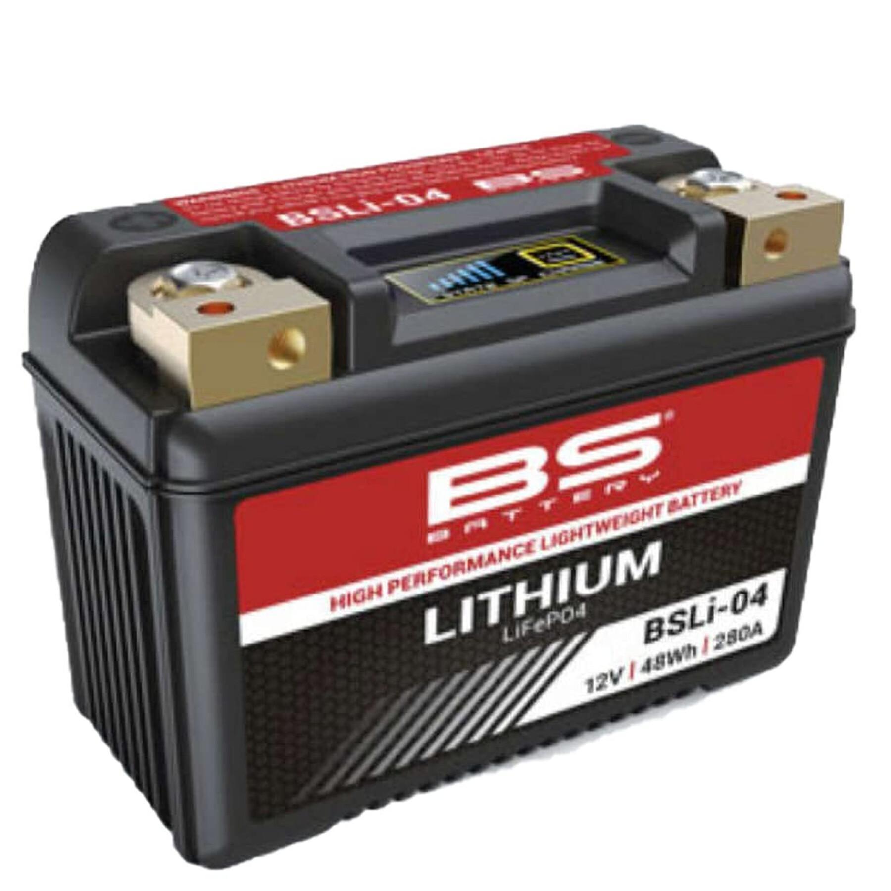 Batteri för motorcykel BS Battery Lithium BSLI-04 /06