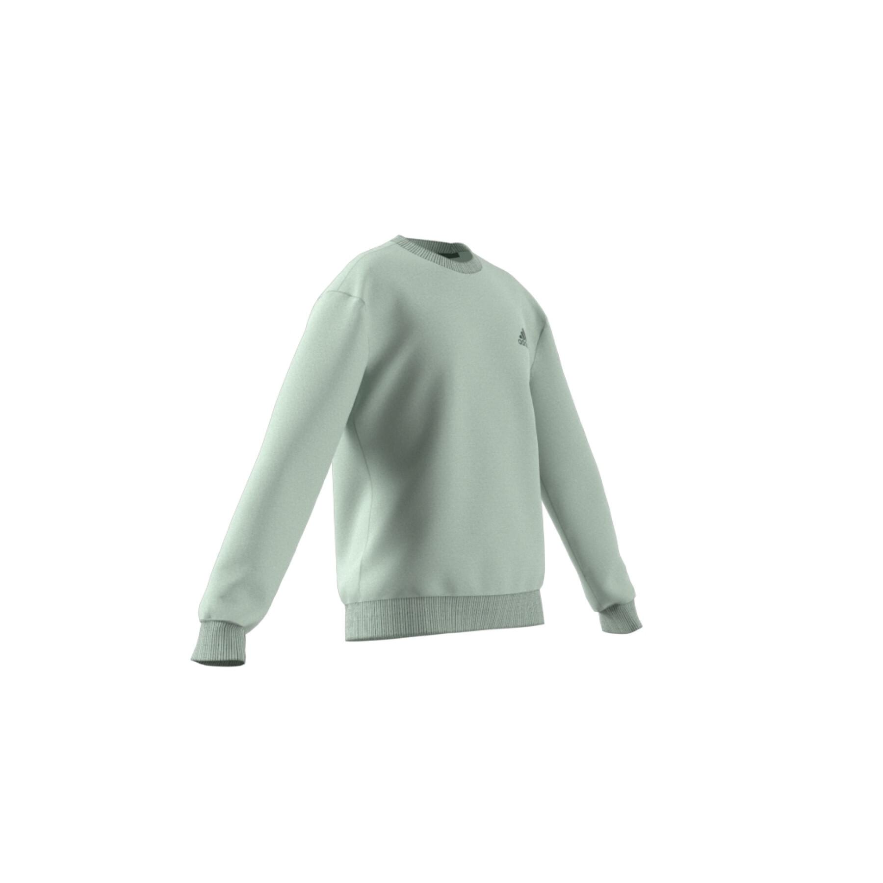 Sweatshirt för flickor adidas 45 Lounge Velour Regular