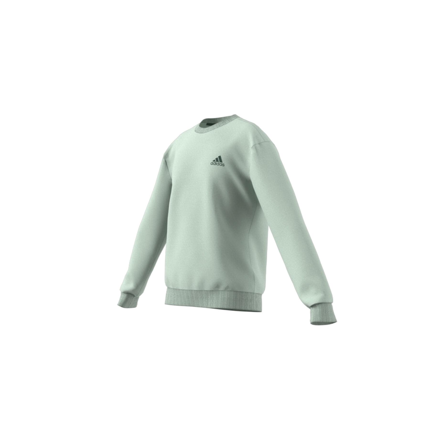Sweatshirt för flickor adidas 45 Lounge Velour Regular