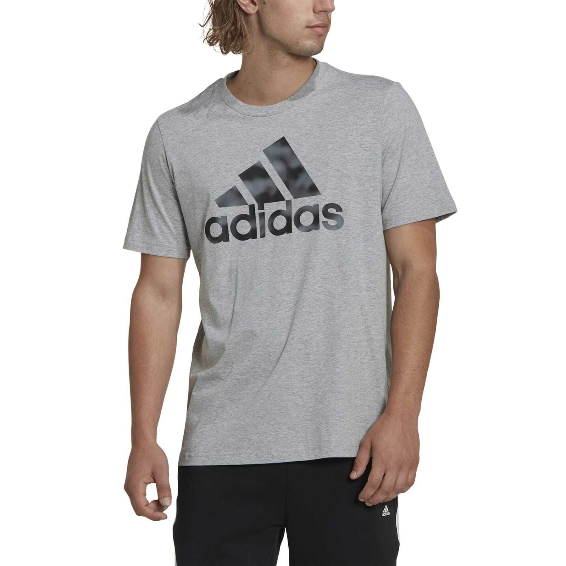 T-shirt med kamouflagetryck adidas Essentials