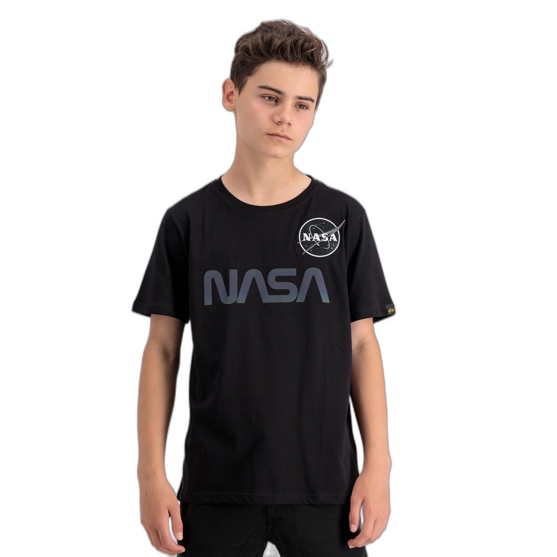 T-shirt för barn Alpha Industries Space Shuttle