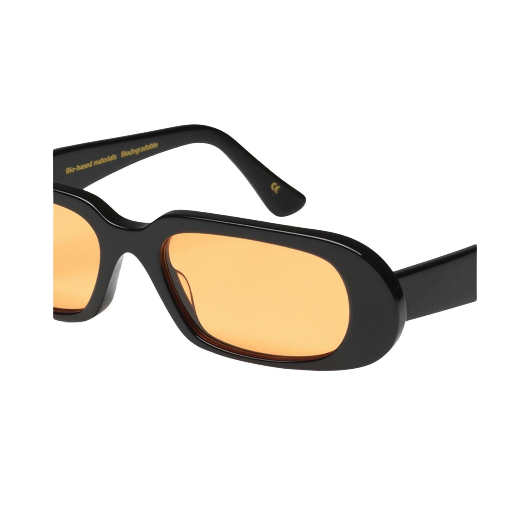 Solglasögon Colorful Standard 09 deep black solid/orange
