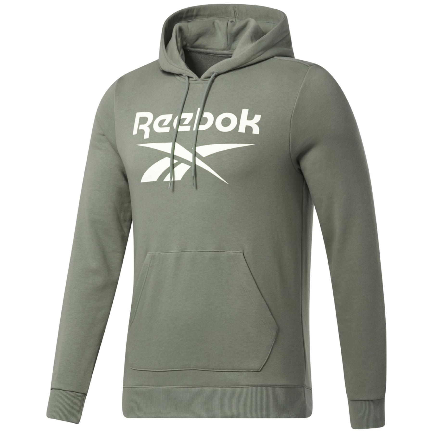Sweatshirt med huva Reebok Identity Big Logo
