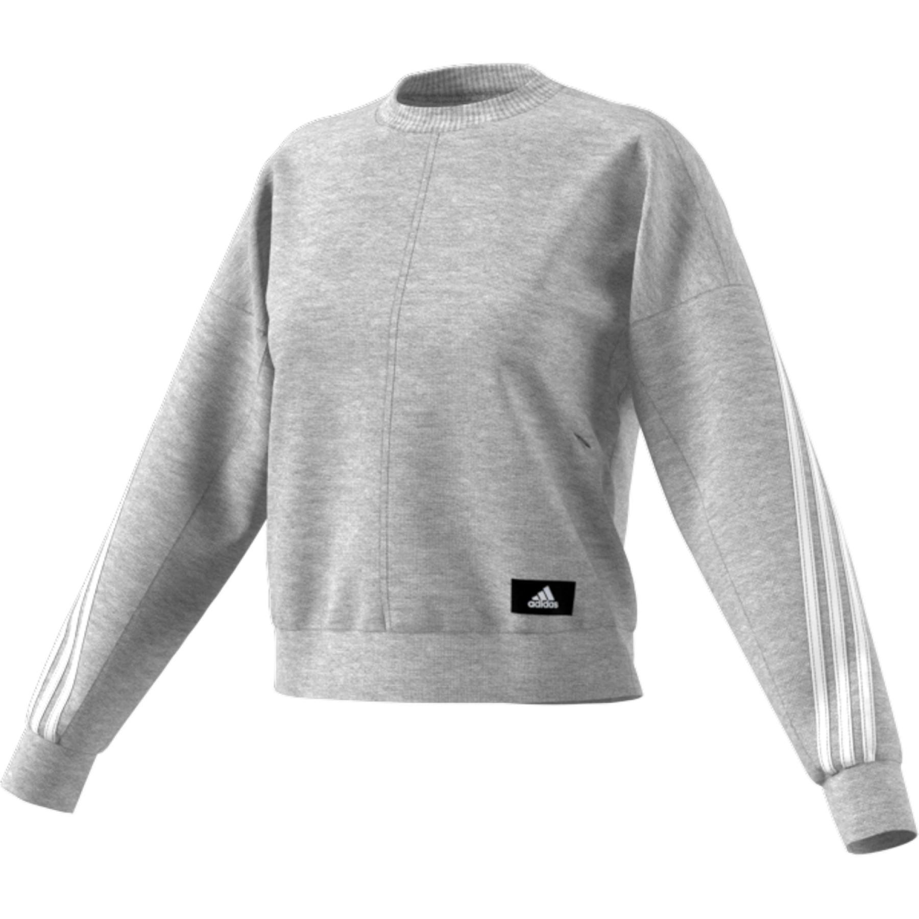 Sweatshirt för kvinnor adidas Sportswear Wrapped 3-Bandes