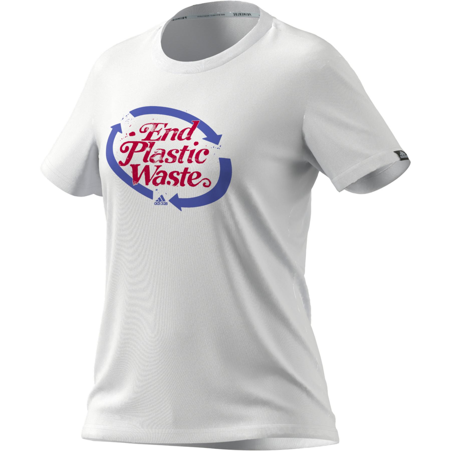 T-shirt för kvinnor adidas Slogan Graphic