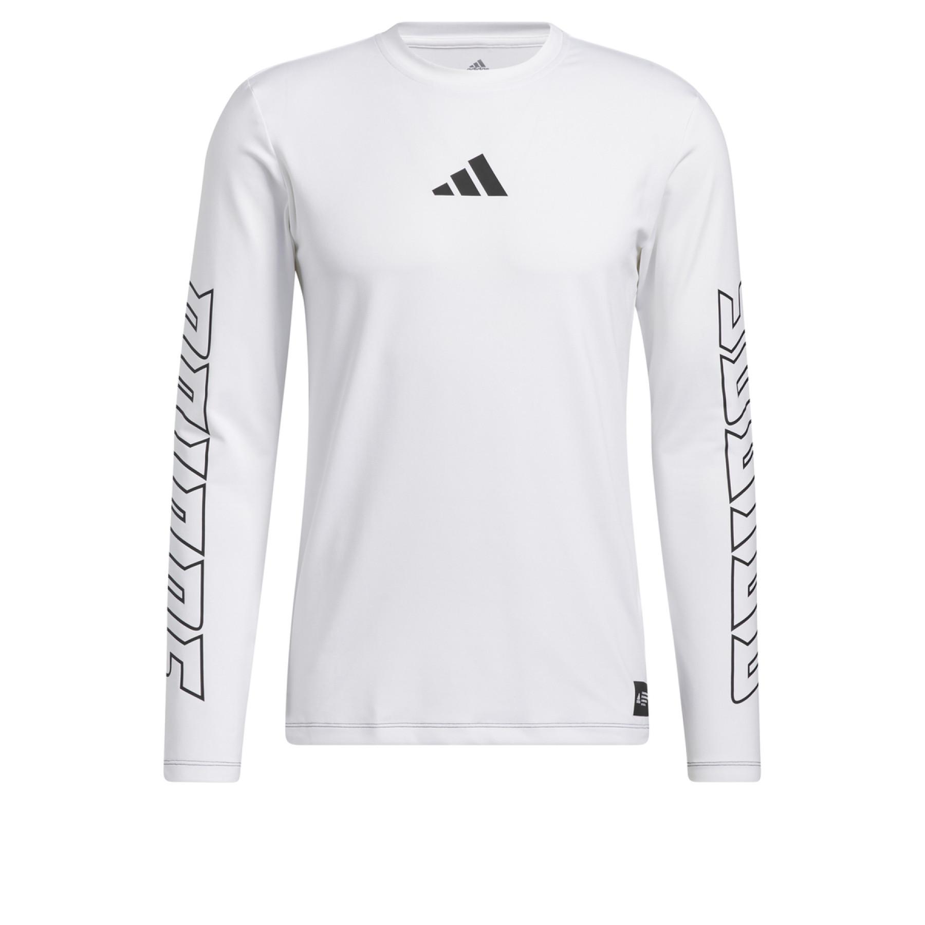 Långärmad T-shirt adidas FB Hype