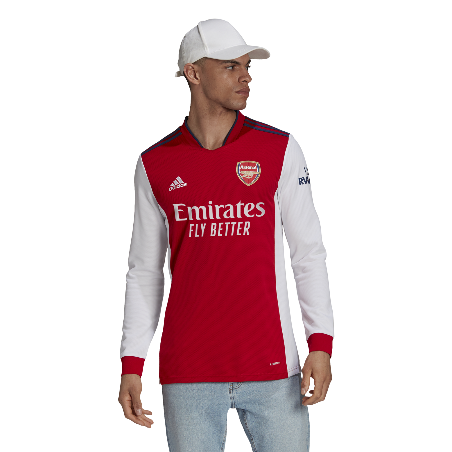 Hem långärmad tröja Arsenal 2021/22