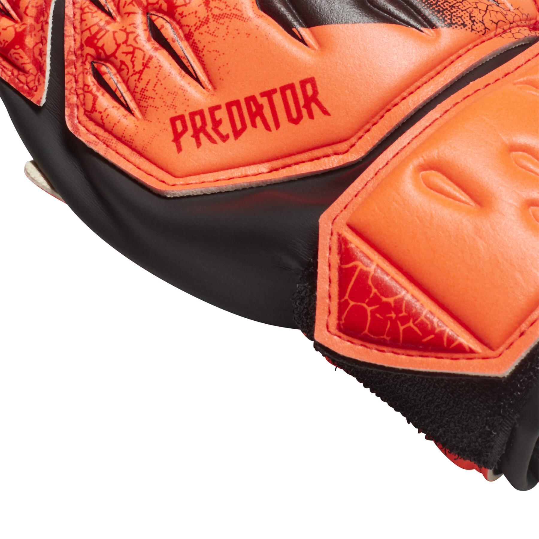 Målvaktshandskar för barn adidas Predator Fingersave Match