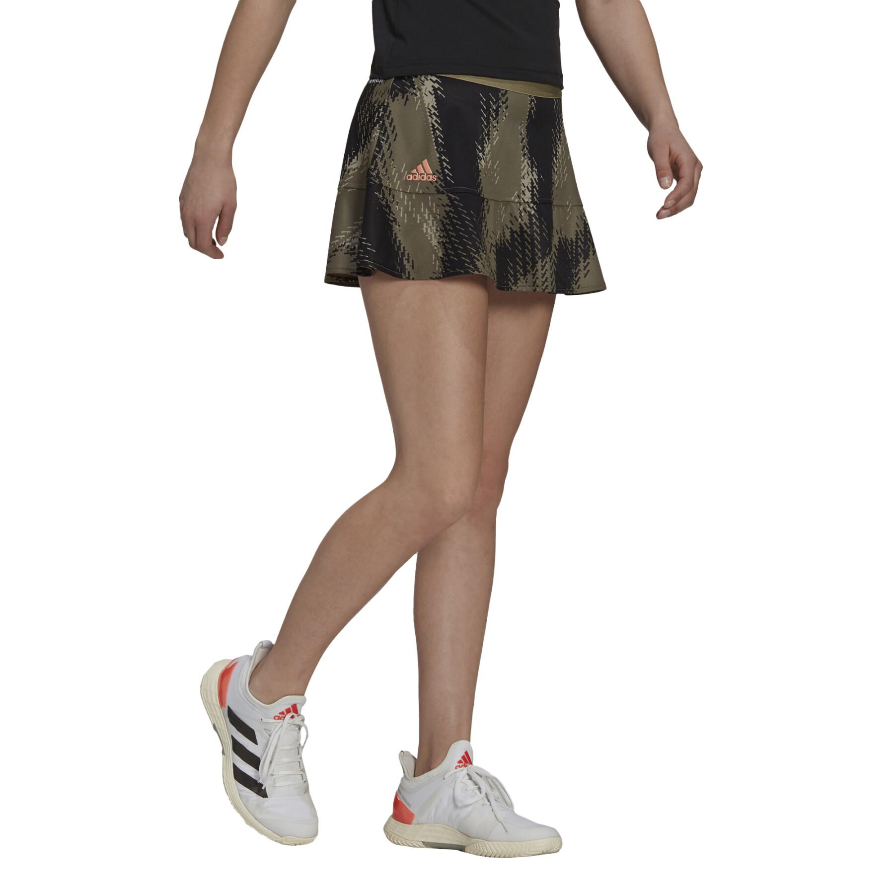 Kjol för kvinnor adidas Tennis Primeblue Printed Match