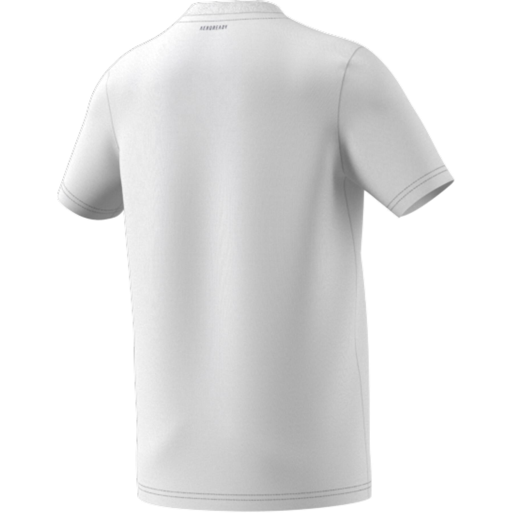 T-shirt för barn adidas Tennis Aeroready Graphic