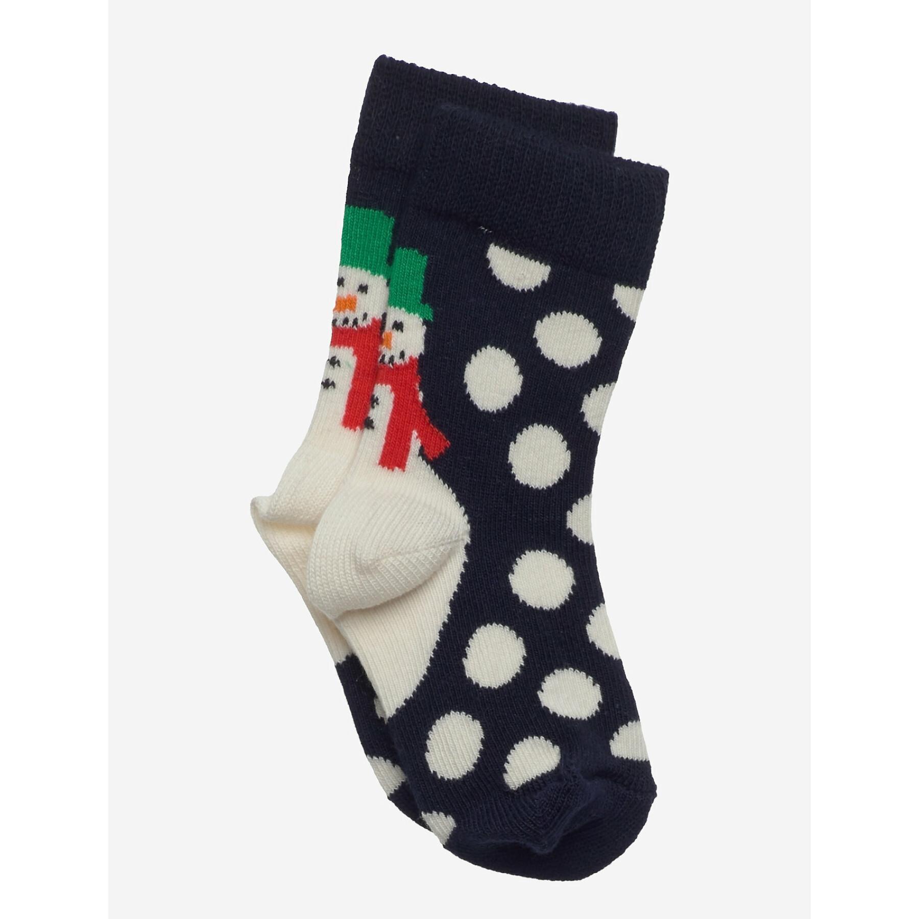 Strumpor Happy socks Jumbo Snowman