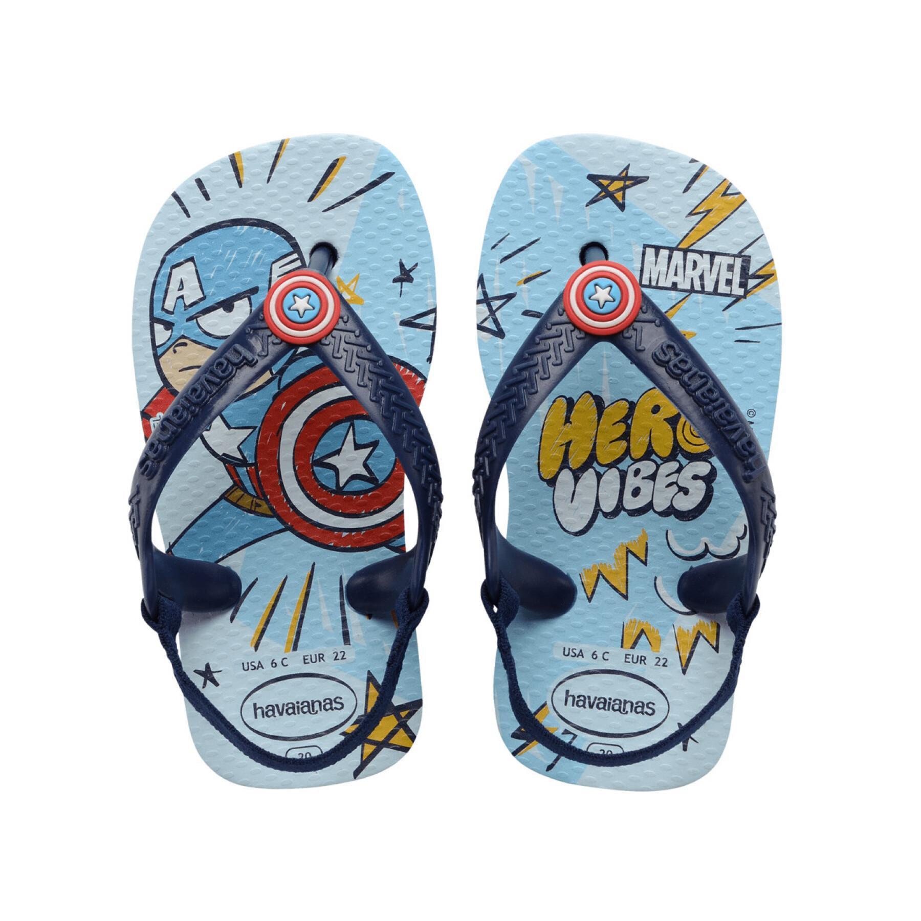 Flip-flops för baby Havaianas Marvel