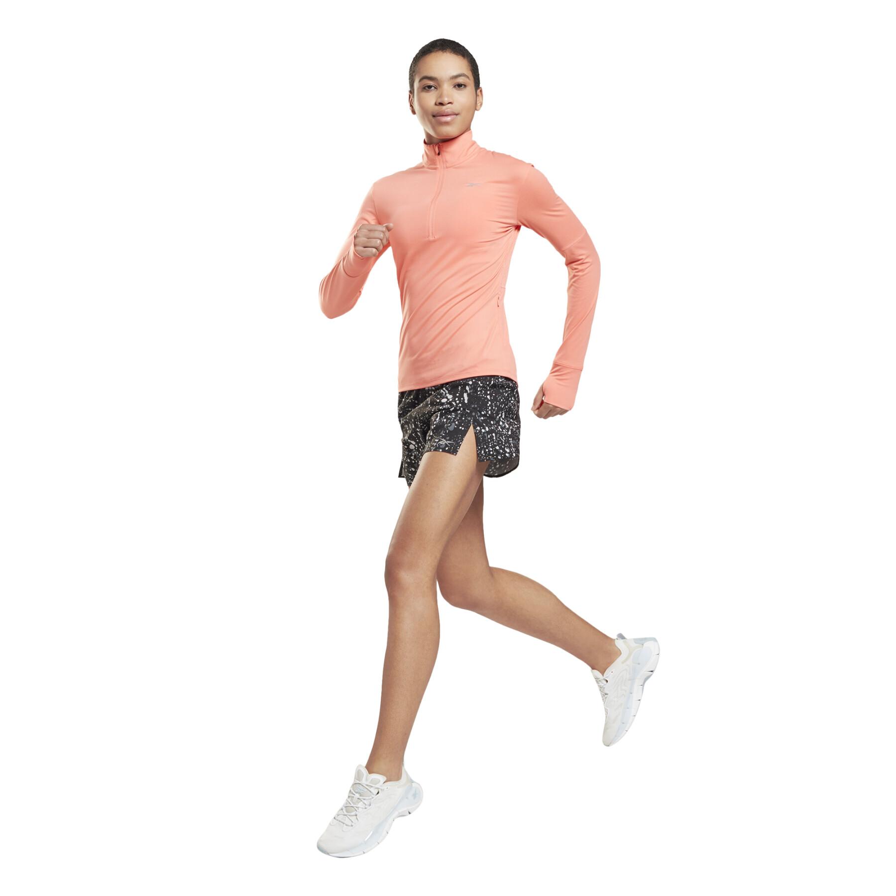 Shorts med tryck för kvinnor Reebok Workout Ready Run