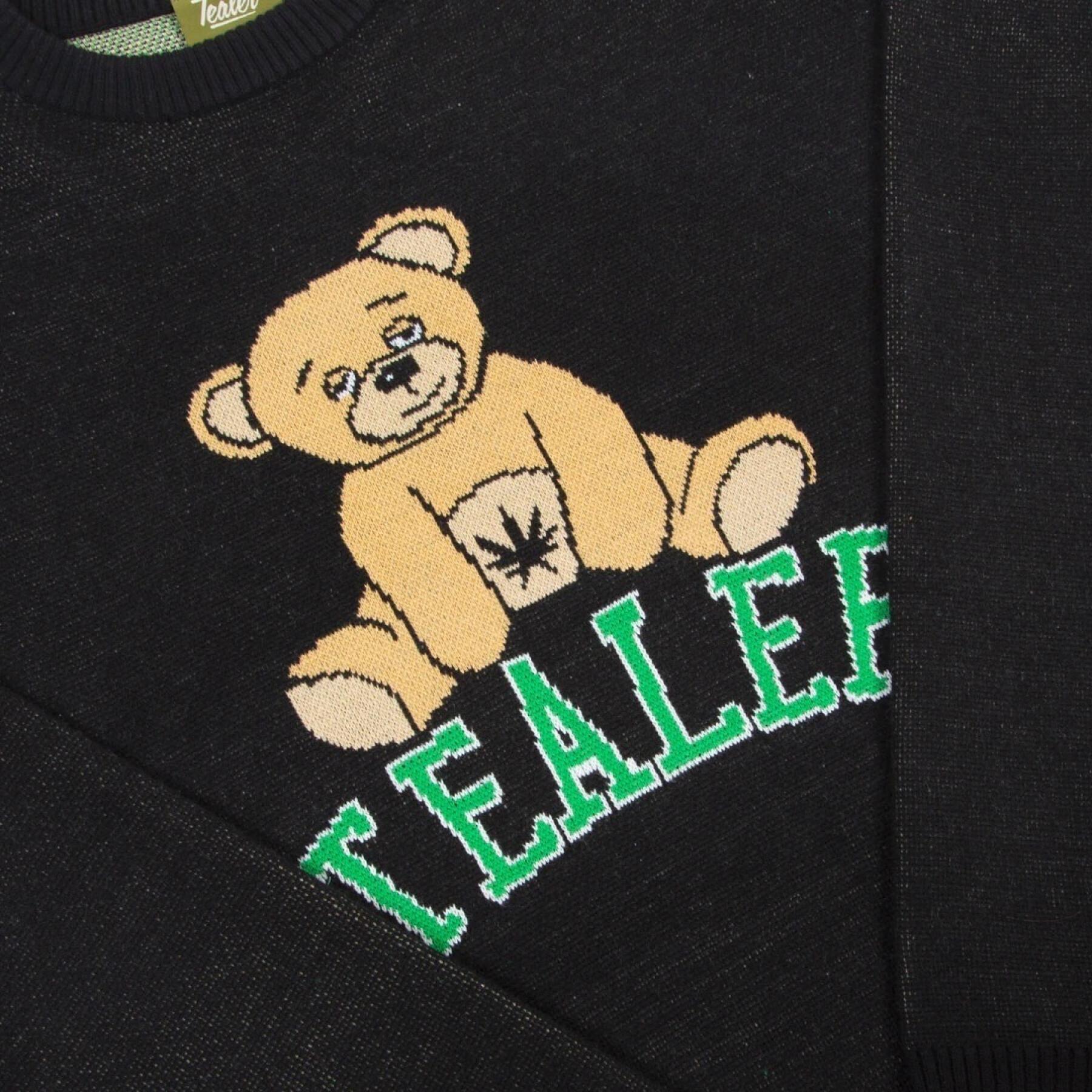 Sweatshirt med huva Tealer Teddy Tartan