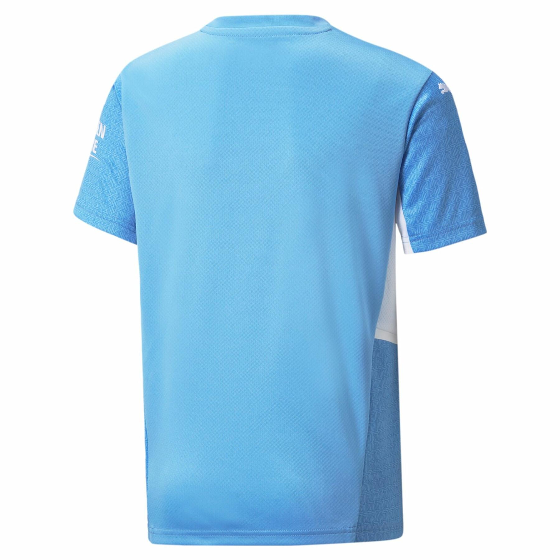 Hemmasittande tröja för barn Manchester City 2021/22