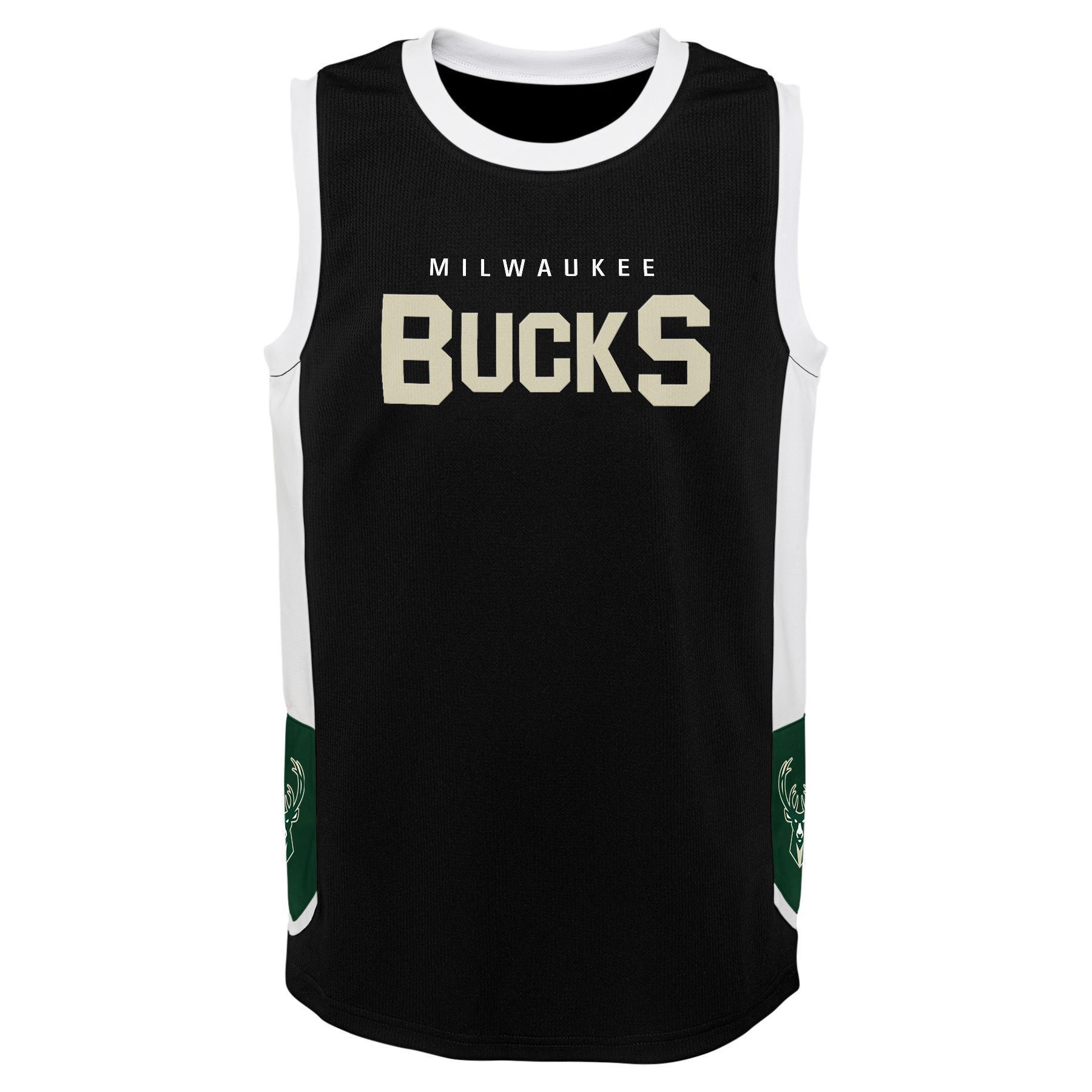 Tröja för barn Outerstuff NBA Milwaukee Bucks