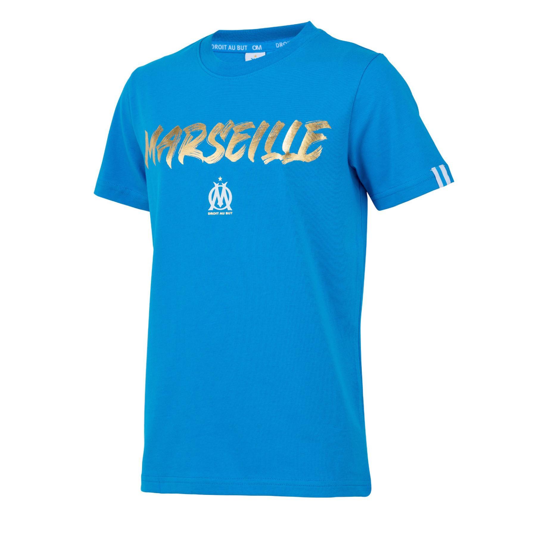 T-shirt för barn Olympique de Marseille Weeplay Foil