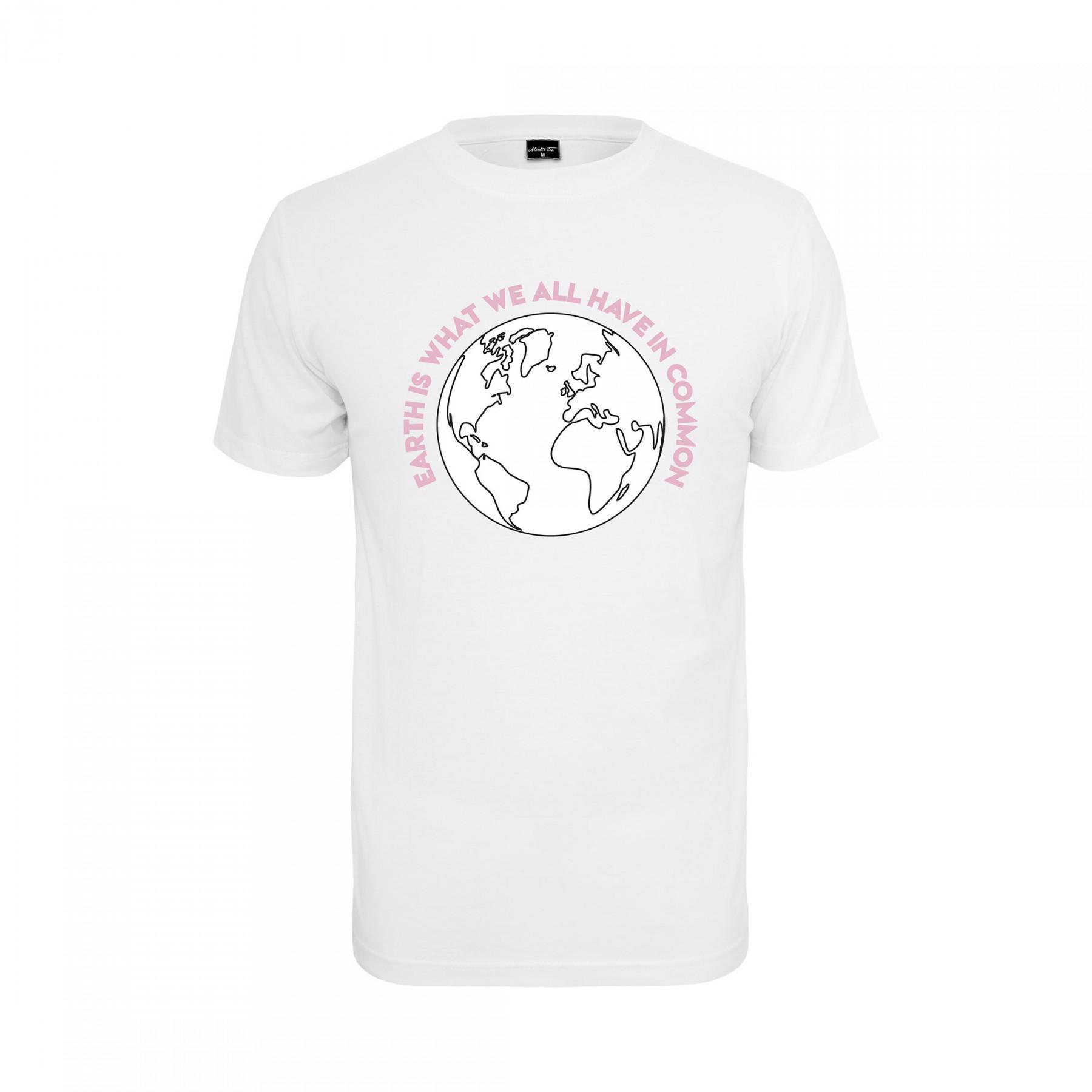 T-shirt för kvinnor Mister Tee planet earth