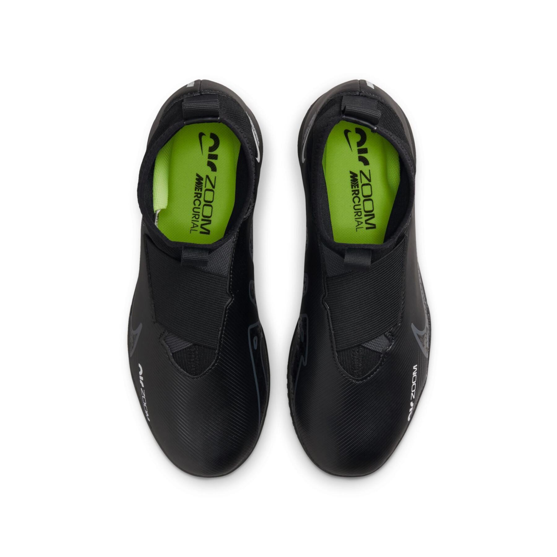 Fotbollsskor för barn Nike Zoom Mercurial Superfly 9 Academy IC - Shadow Black Pack