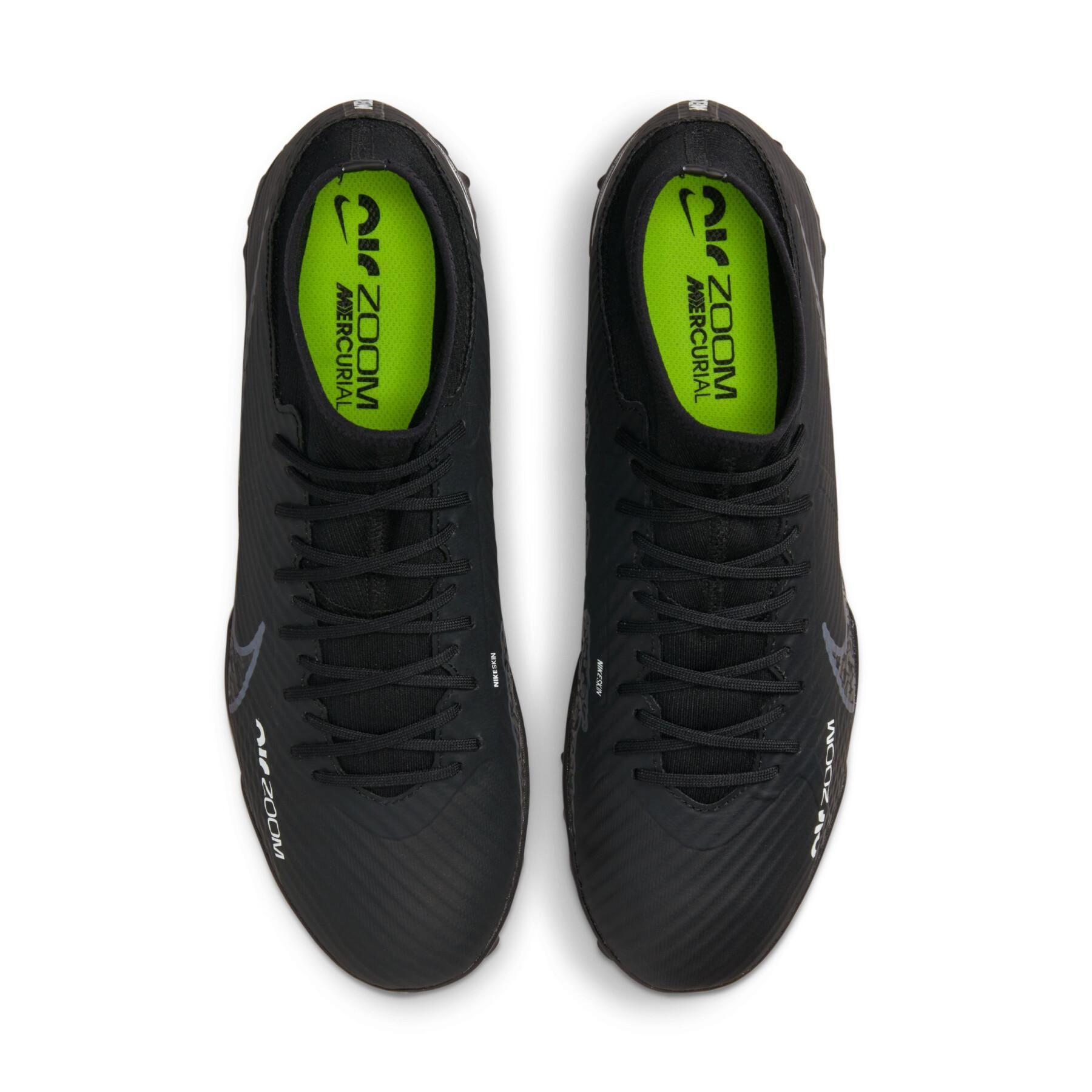 Fotbollsskor Nike Zoom Mercurial Superfly 9 Academy TF - Shadow Black Pack