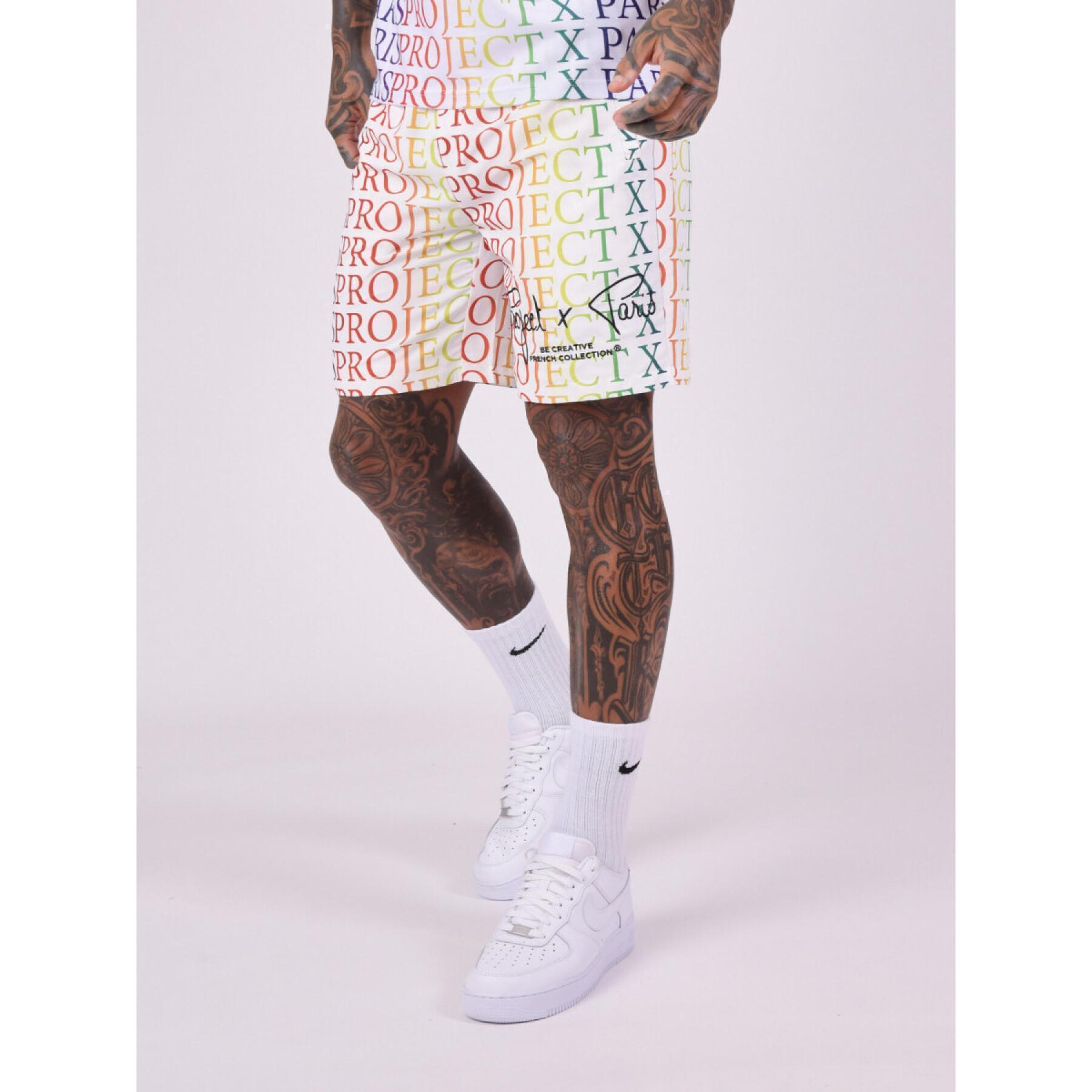 Shorts med Rainbow-logga Project X Paris