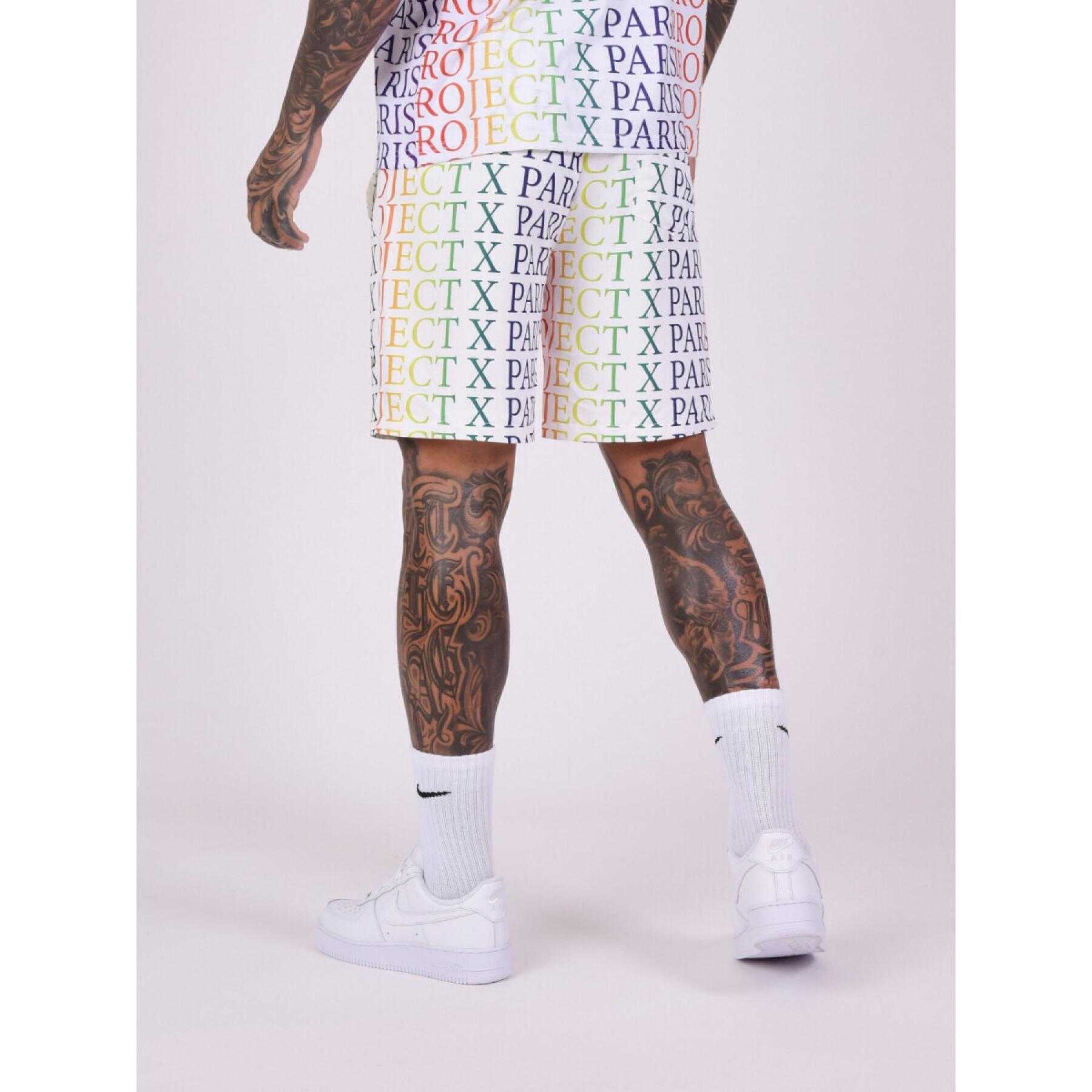 Shorts med Rainbow-logga Project X Paris