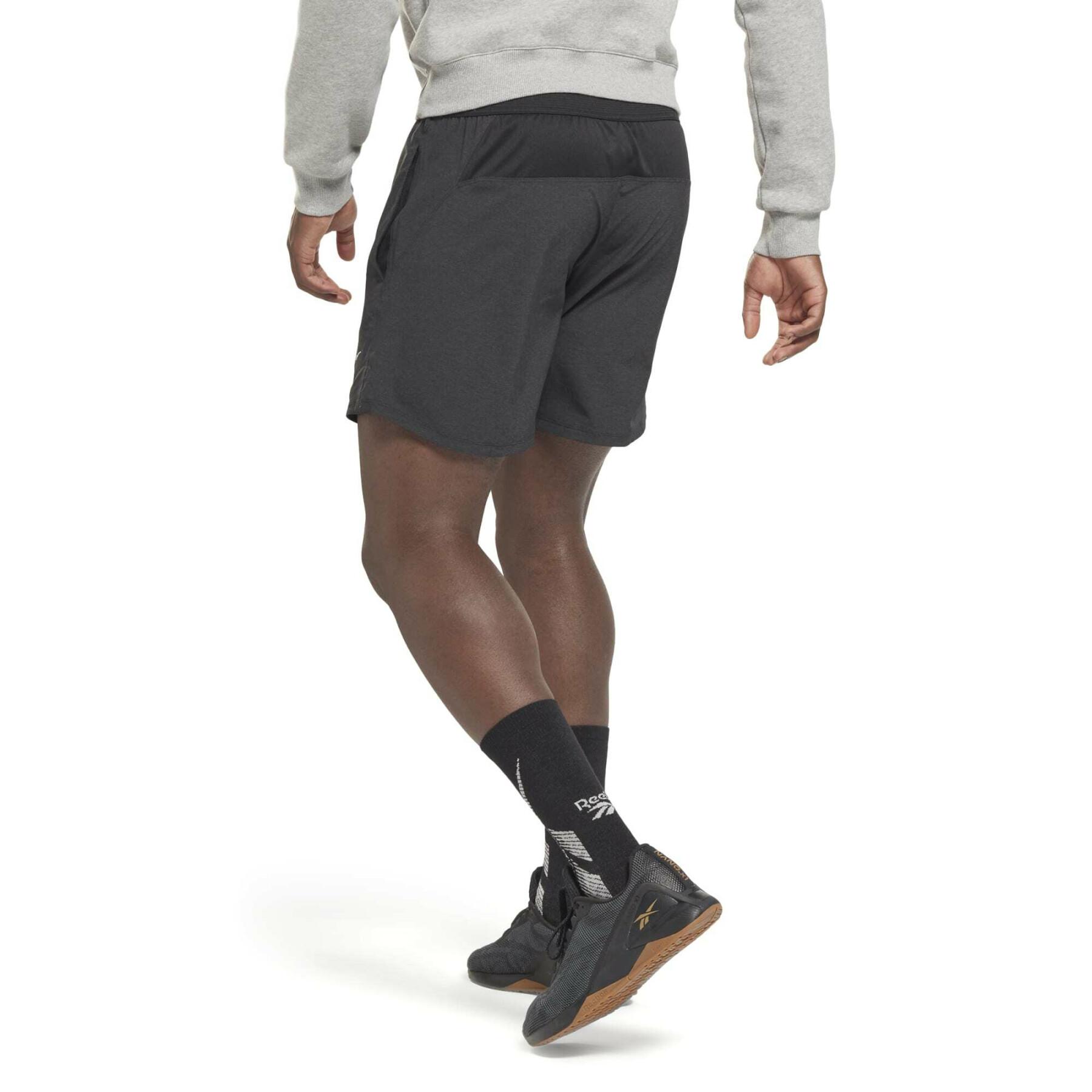 Bodybuilding-shorts med grafik Reebok 2.