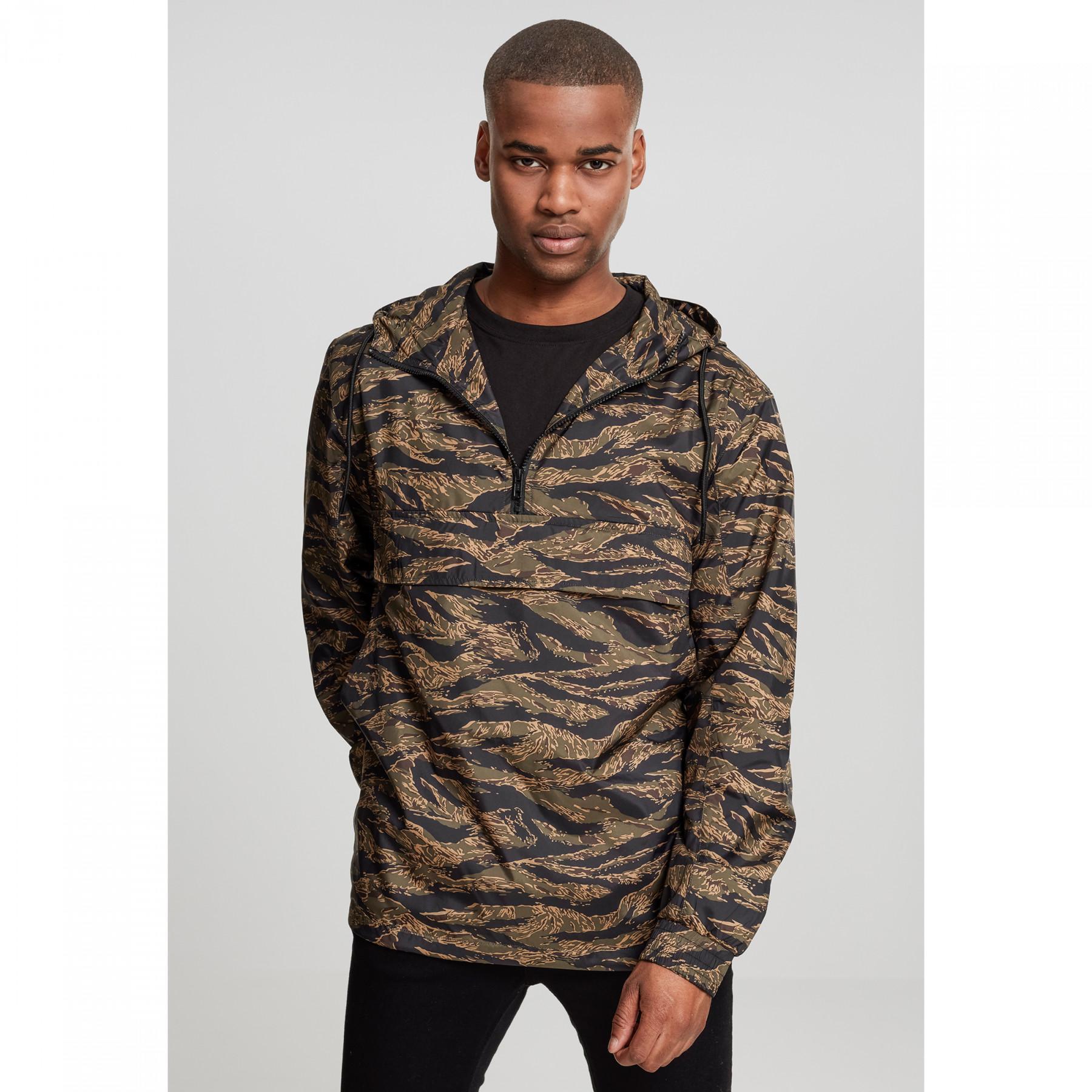 Urban classic tiger pull over parka
