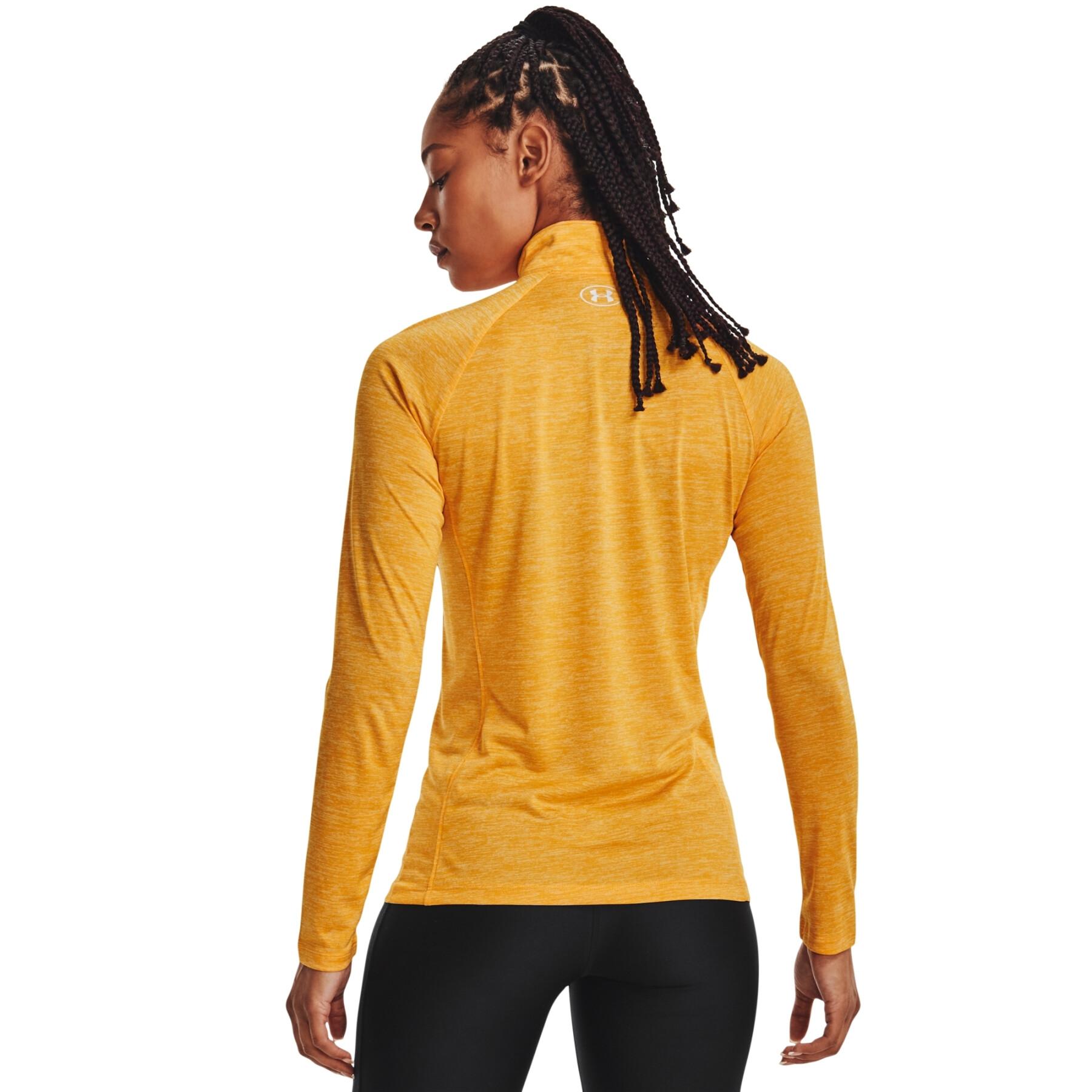 Sweatshirt med halv dragkedja för kvinnor Under Armour Tech™ - Twist
