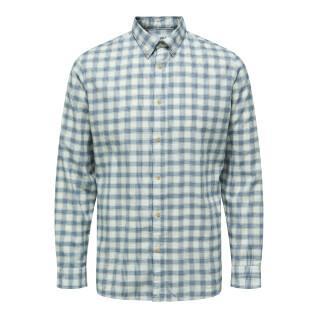 Långärmad skjorta Selected slim Flannel