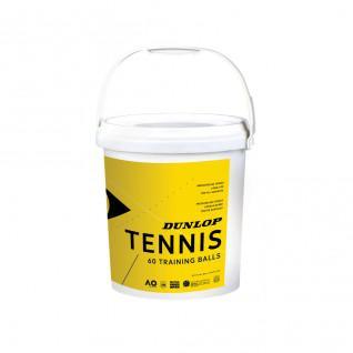 Uppsättning med 60 tennisbollar Dunlop training