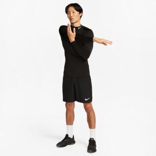 Långärmad trikå med åtsittande passform Nike Dri-FIT Mock