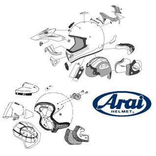 Skum för motorcykelhjälm Arai Q-ST Pro